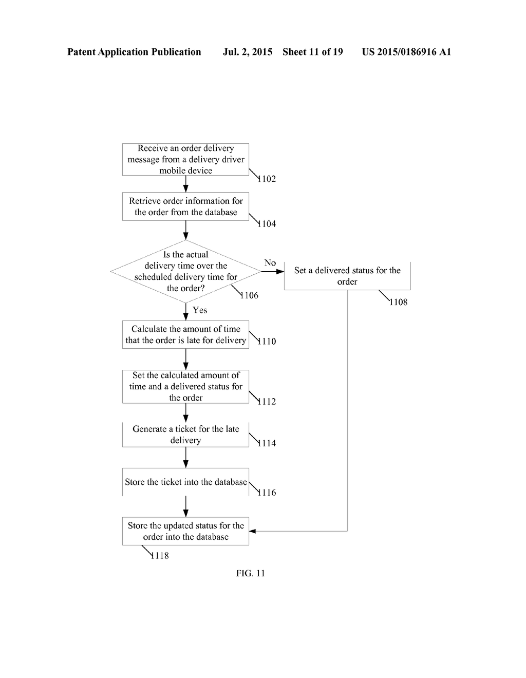 SYSTEM, METHOD AND APPARATUS FOR MANAGING MADE-TO-ORDER FOOD TICKETS FOR A     RESTAURANT SERVICE - diagram, schematic, and image 12