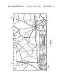 METHOD AND APPARATUS FOR UNOBTRUSIVELY CHANGING IMAGERY SUPPLEMENTING A     MAP DISPLAY diagram and image