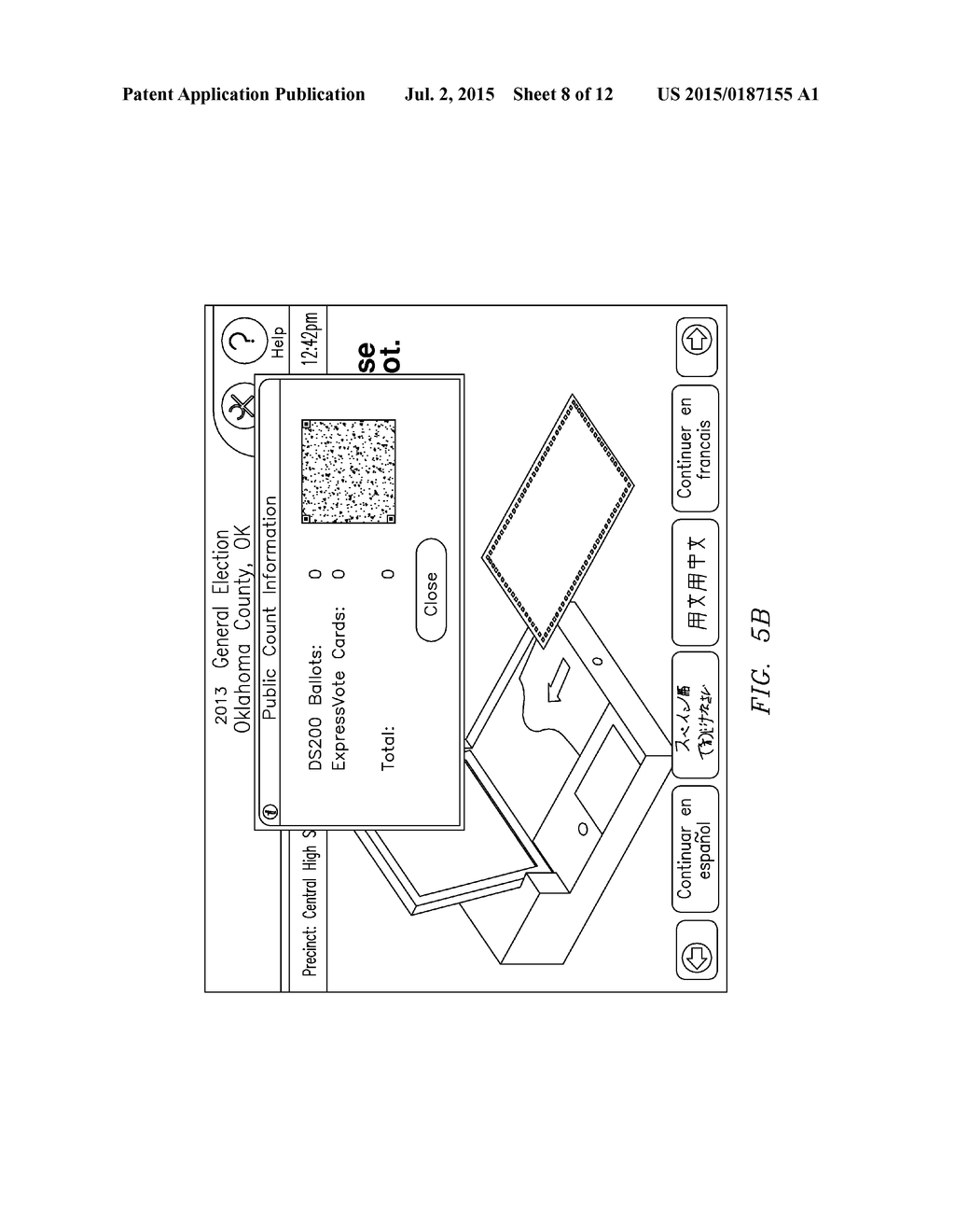 SYSTEM AND METHOD FOR MONITORING VOTING DEVICES - diagram, schematic, and image 09