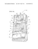 WAGERING GAMING DEVICE HAVING SIMULATED CONTROL OF MOVEMENT OF GAME     FUNCTIONAL ELEMENTS diagram and image