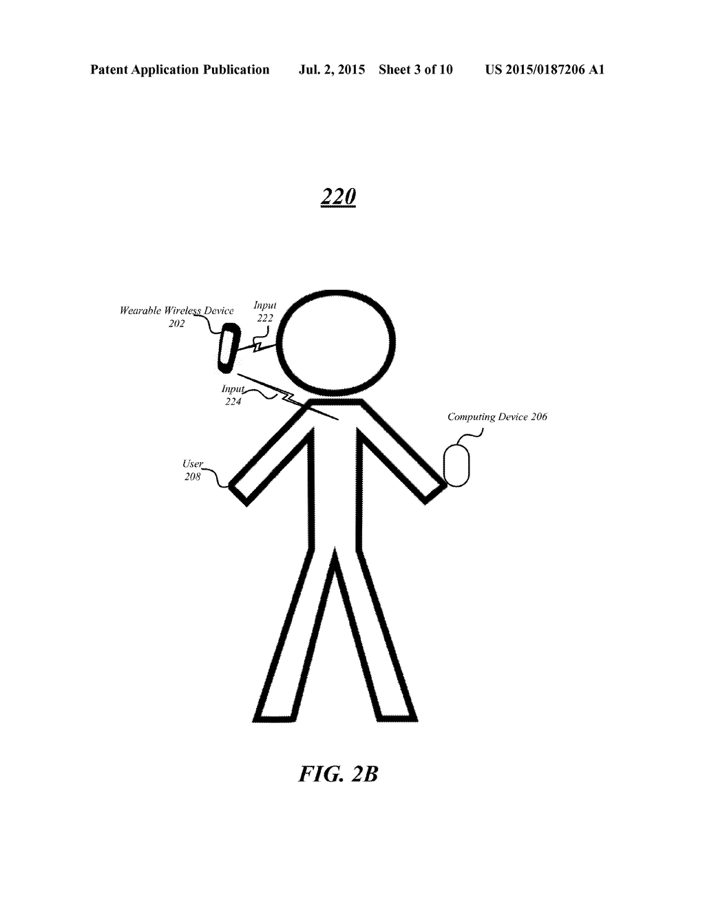 TECHNIQUES FOR DETECTING SENSOR INPUTS ON A WEARABLE WIRELESS DEVICE - diagram, schematic, and image 04