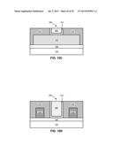 MULTI-FIN FINFETS WITH MERGED-FIN SOURCE/DRAINS AND REPLACEMENT GATES diagram and image