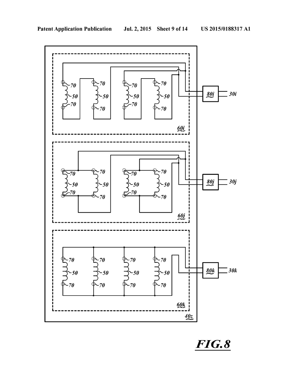 POWER CONVERSION SYSTEM FOR A MULTI-STAGE GENERATOR - diagram, schematic, and image 10