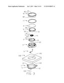 WIRELESS CHARGER ASSEMBLY MOUNTABLE ON DIFFERENT DESKS diagram and image