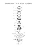 WIRELESS CHARGER ASSEMBLY MOUNTABLE ON DIFFERENT DESKS diagram and image