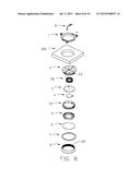 WIRELESS CHARGER ASSEMBLY MOUNTABLE ON DIFFERENT DESKS diagram and image