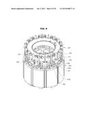 COMPRESSOR, MOTOR INCLUDED THEREIN, AND METHOD FOR MANUFACTURING THE MOTOR diagram and image