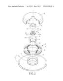 Motor with Thrust Bearing diagram and image