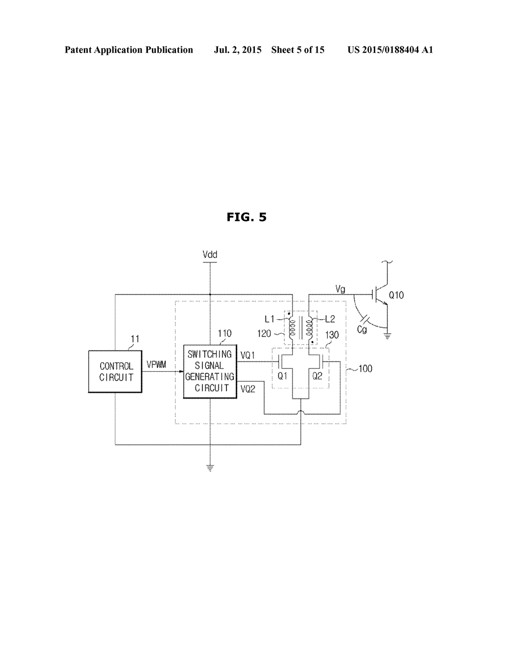 POWER SUPPLY AND GATE DRIVER THEREIN - diagram, schematic, and image 06