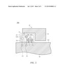 COMMUNICATION DEVICE AND ANTENNA ELEMENT THEREIN diagram and image