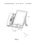 TERMINAL HOLDING STAND INCLUDING SPEECH FUNCTION diagram and image