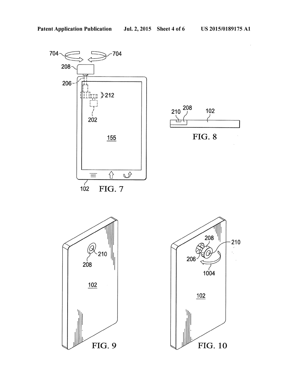 AUTOMATIC ROTATABLE CAMERA FOR PANORAMA TAKING IN MOBILE TERMINALS - diagram, schematic, and image 05