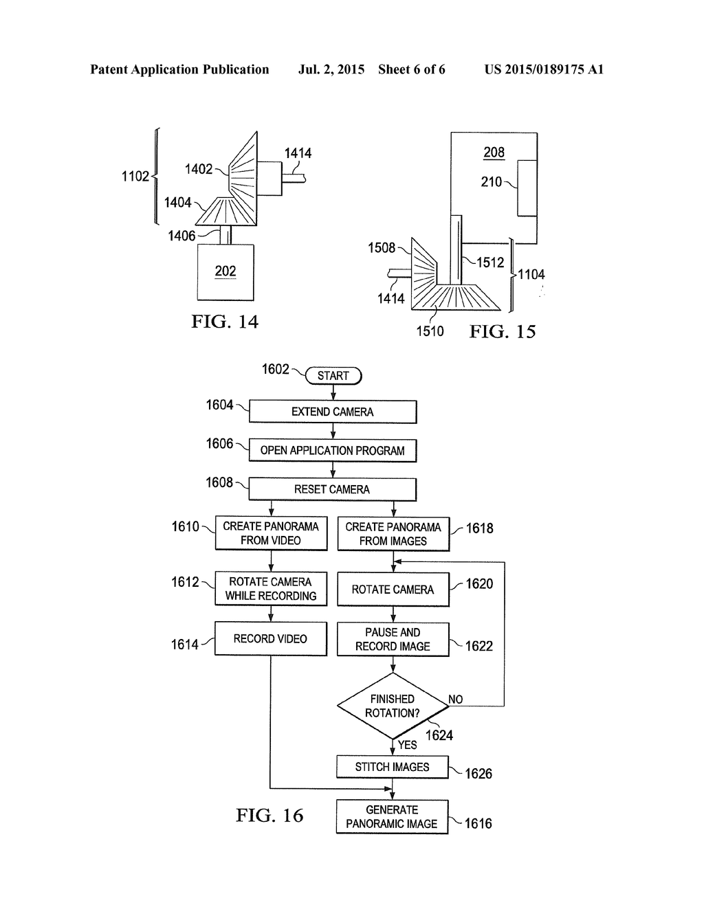 AUTOMATIC ROTATABLE CAMERA FOR PANORAMA TAKING IN MOBILE TERMINALS - diagram, schematic, and image 07