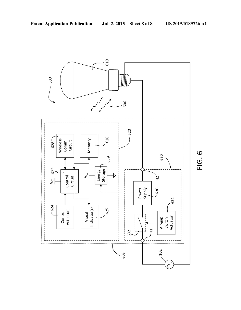 Wall-Mountable Wireless Remote Control Device - diagram, schematic, and image 09