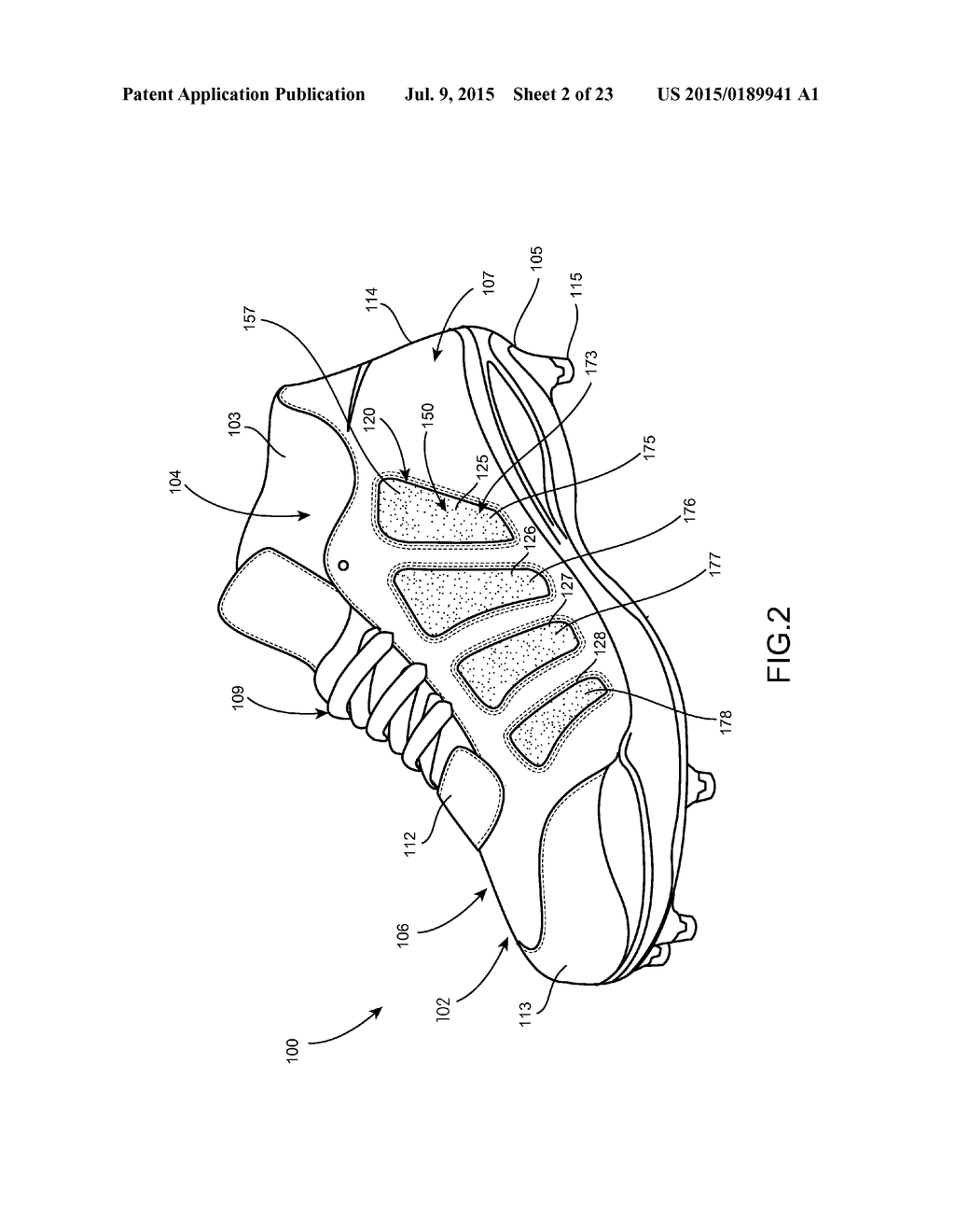 Article of Footwear With a Customizable Upper - diagram, schematic, and image 03