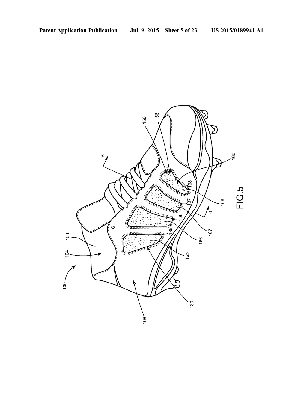 Article of Footwear With a Customizable Upper - diagram, schematic, and image 06