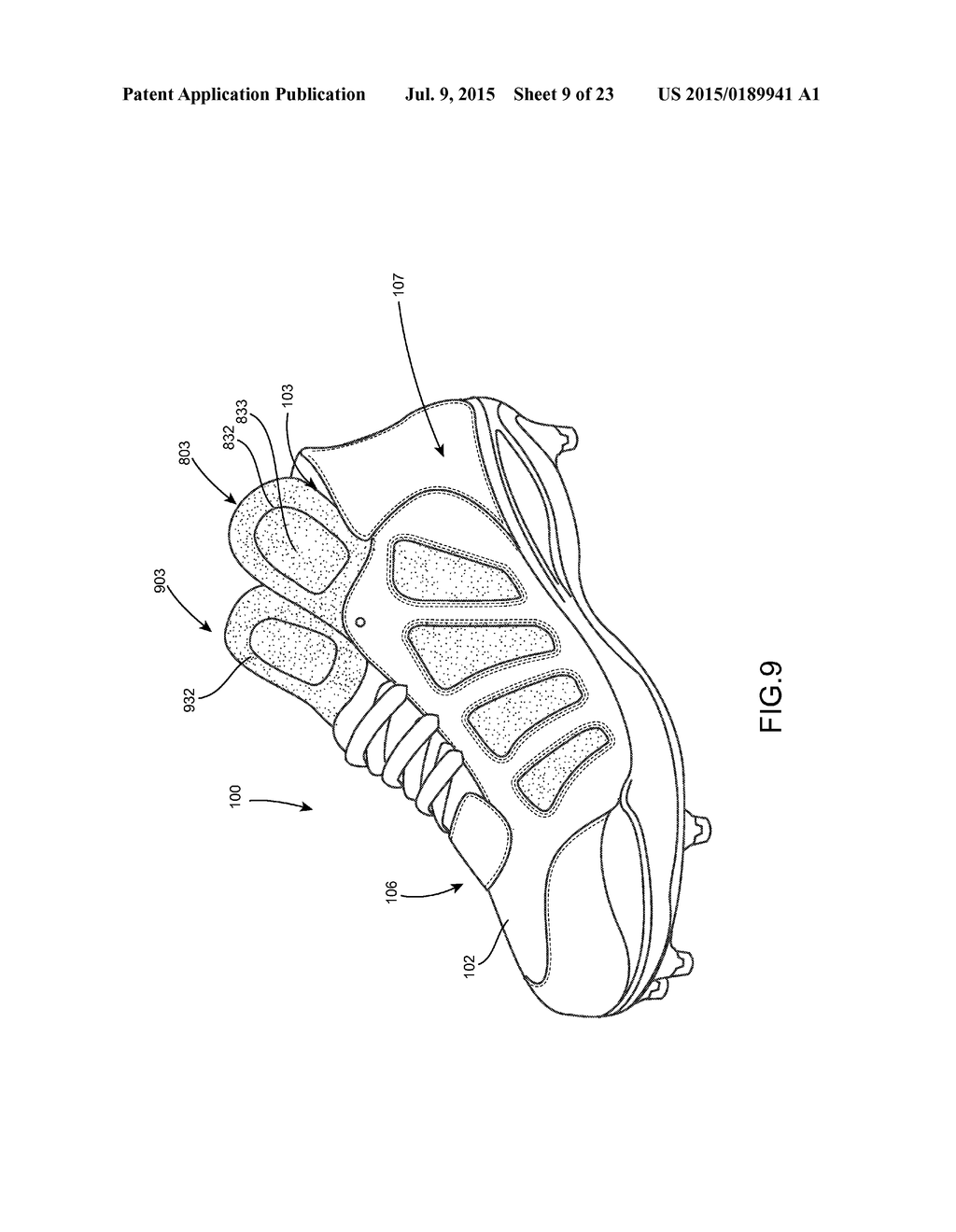 Article of Footwear With a Customizable Upper - diagram, schematic, and image 10