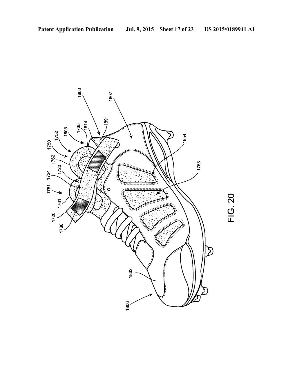 Article of Footwear With a Customizable Upper - diagram, schematic, and image 18