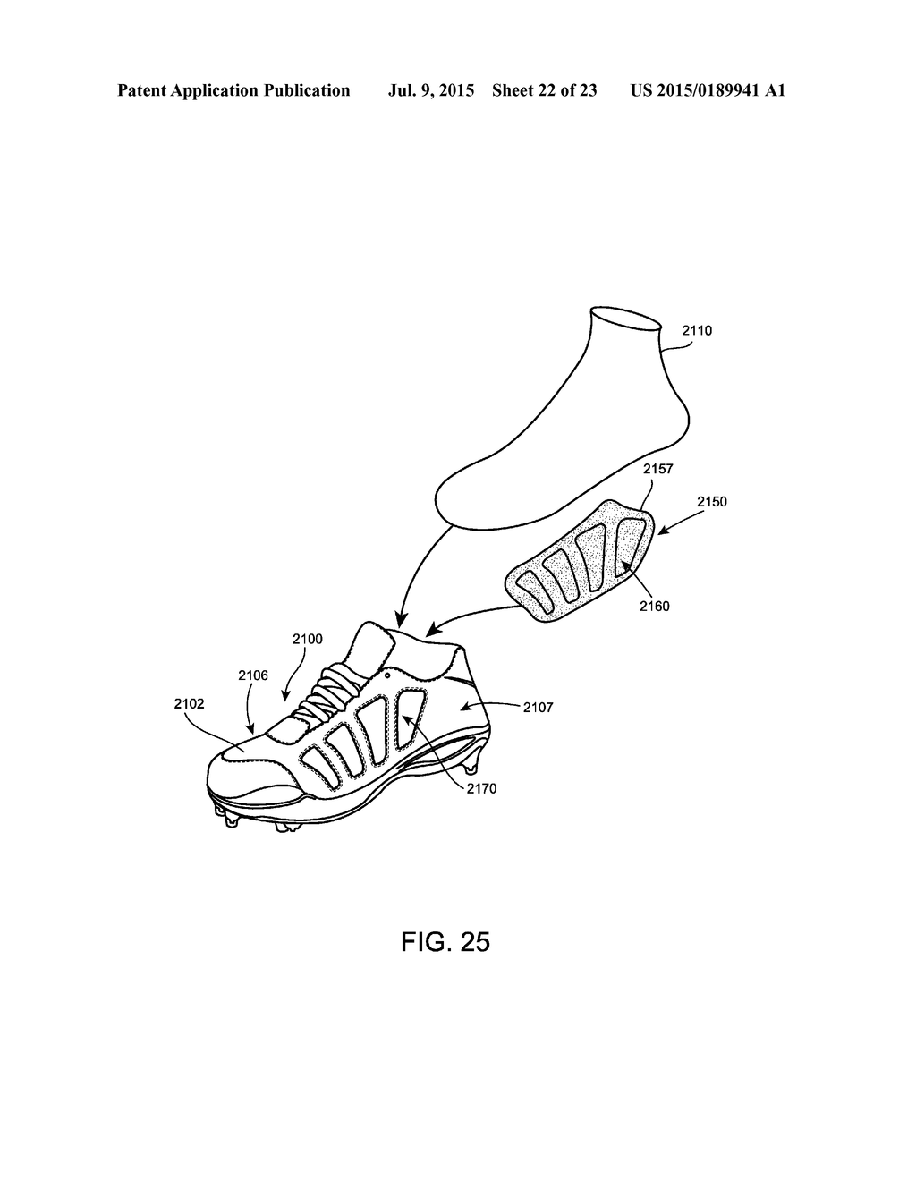 Article of Footwear With a Customizable Upper - diagram, schematic, and image 23