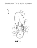 Footwear Having Lace Receiving Strands diagram and image