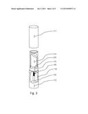 Lipstick Container with Detachable Applicator diagram and image