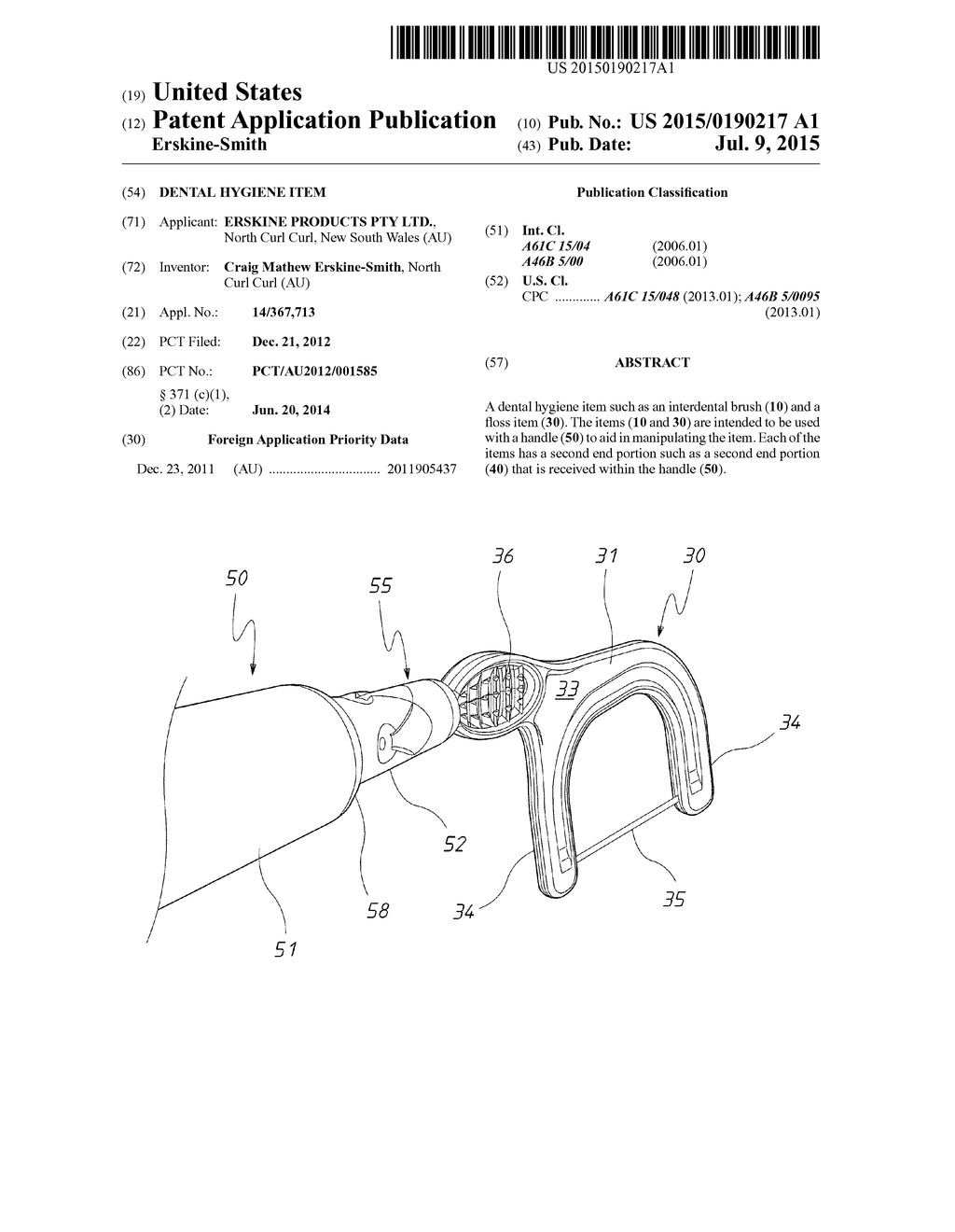 DENTAL HYGIENE ITEM - diagram, schematic, and image 01