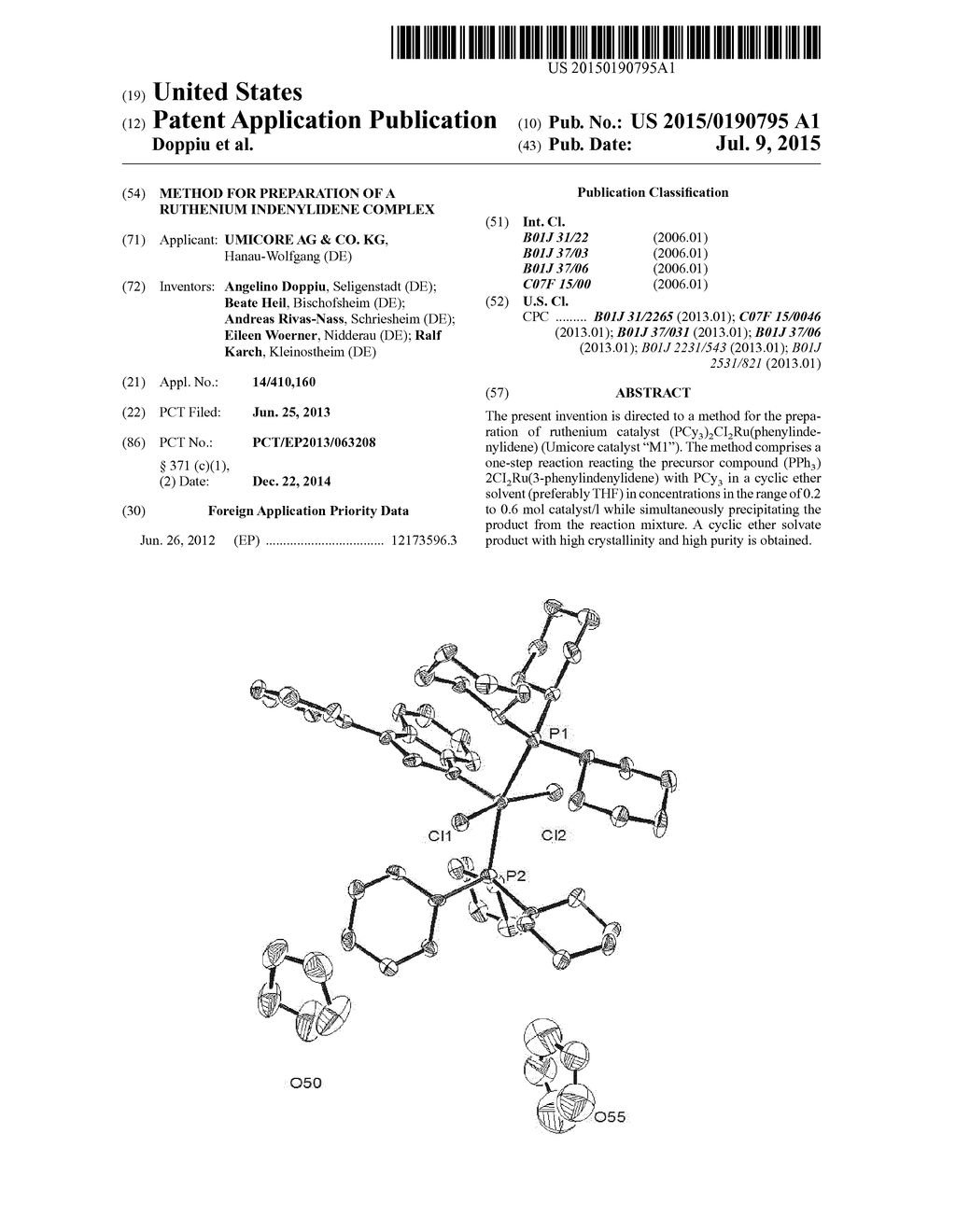 Method for Preparation of a Ruthenium Indenylidene Complex - diagram, schematic, and image 01