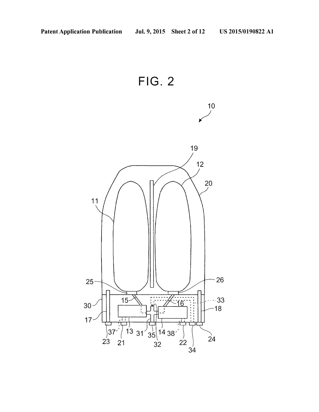 ELECTROSTATIC COATING DEVICE AND ELECTROSTATIC COATING METHOD - diagram, schematic, and image 03