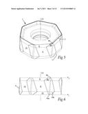 METAL CUTTING INSERT AND A MILLING TOOL diagram and image