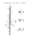 DEVICE FOR ADJUSTING CUTTING DEPTH FOR REMOVAL OF WELD BEADS INSIDE     PROFILE SECTIONS SUCH AS TUBES AND THE LIKE diagram and image