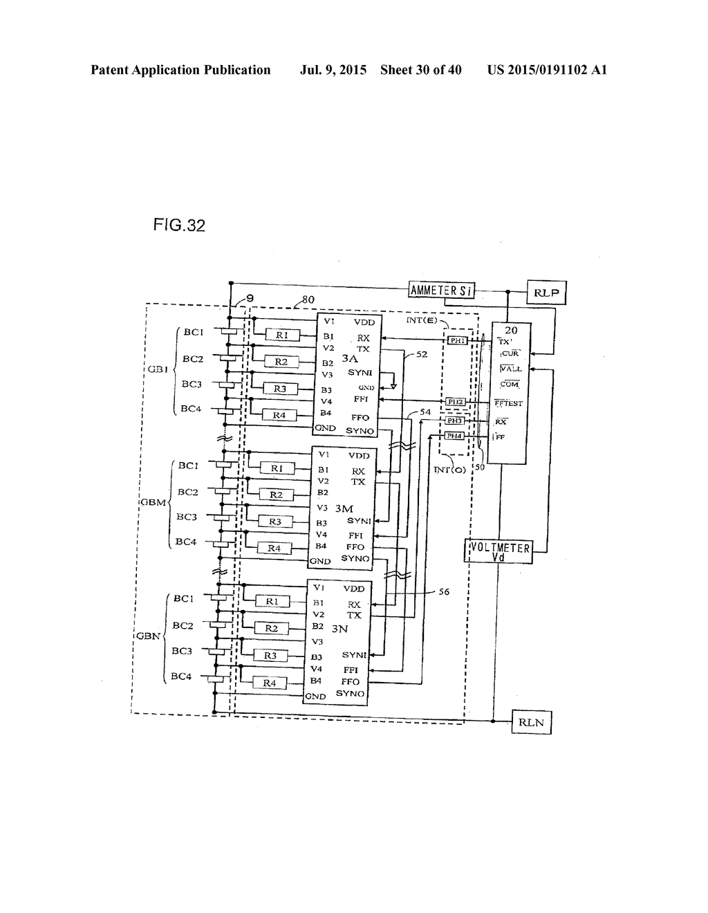 Battery System for Vehicle, On-Vehicle Battery Module, and Cell Controller - diagram, schematic, and image 31