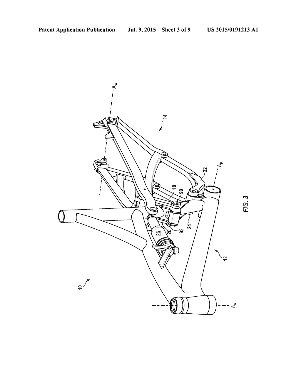 BICYCLE REAR SUSPENSION SYSTEM - diagram, schematic, and image 04