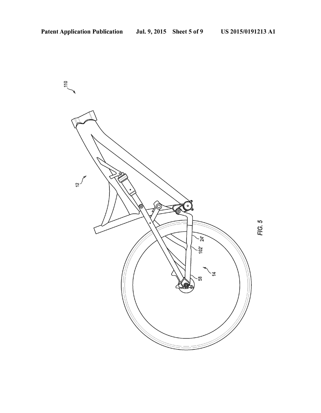 BICYCLE REAR SUSPENSION SYSTEM - diagram, schematic, and image 06