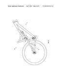 BICYCLE REAR SUSPENSION SYSTEM diagram and image