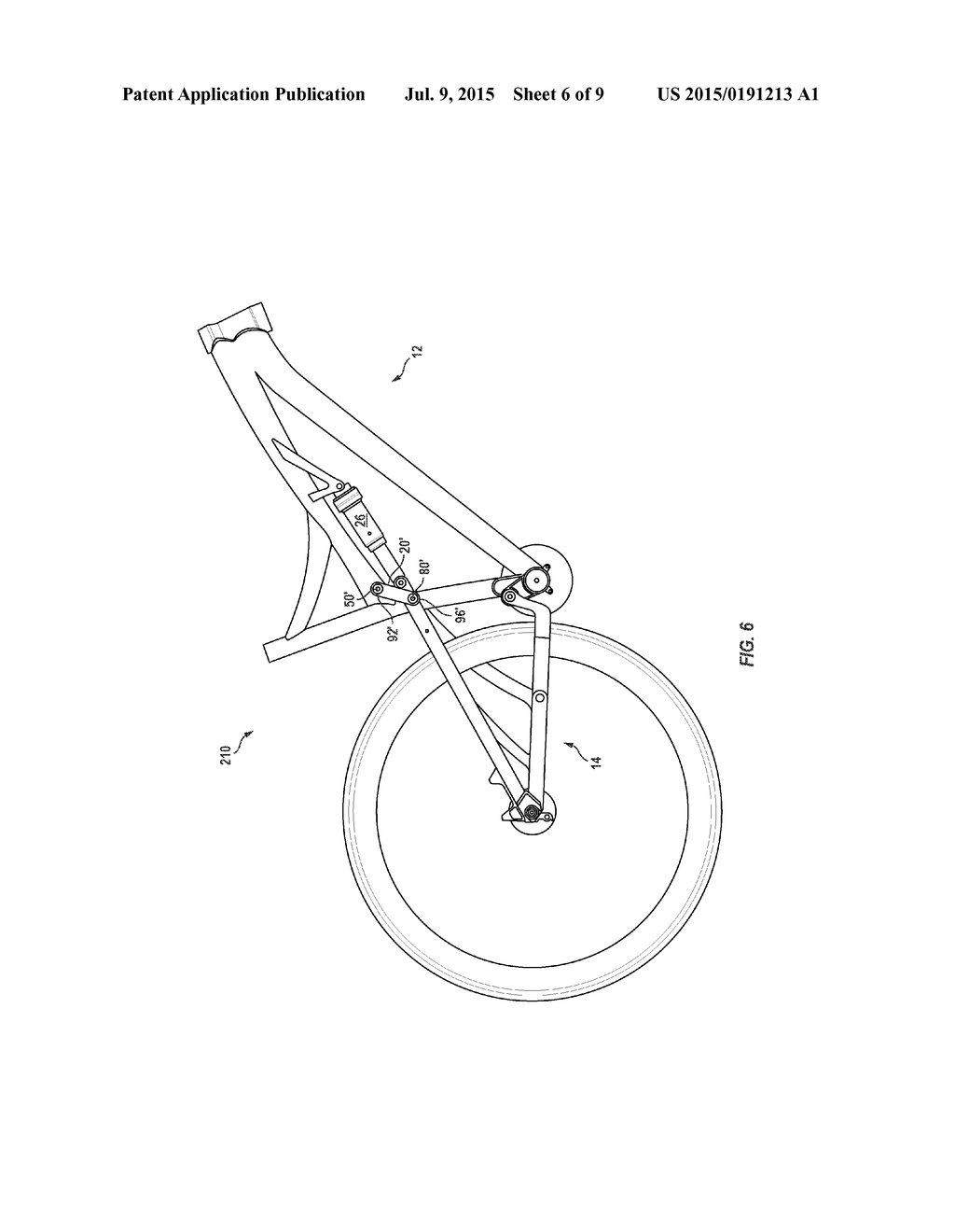 BICYCLE REAR SUSPENSION SYSTEM - diagram, schematic, and image 07