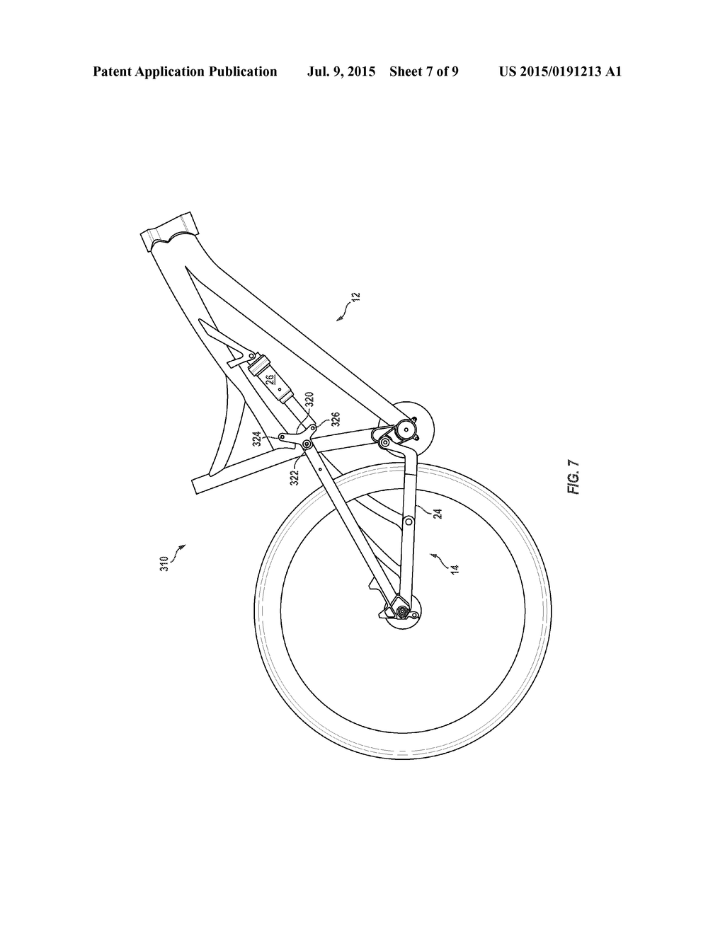 BICYCLE REAR SUSPENSION SYSTEM - diagram, schematic, and image 08