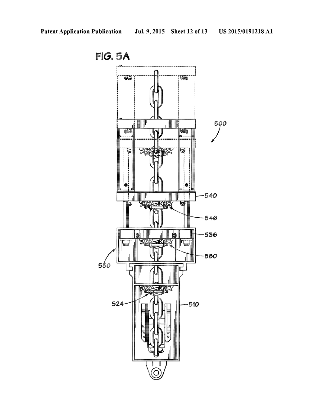 In-Line Mooring Connector and Tensioner - diagram, schematic, and image 13