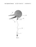 RADAR REFLECTOR OPERATING DEVICE FOR INDICATING EMERGENCY POSITION diagram and image