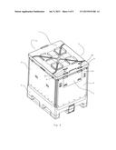 CONTAINER AND LID LOCKING MECHANISM THEREOF diagram and image