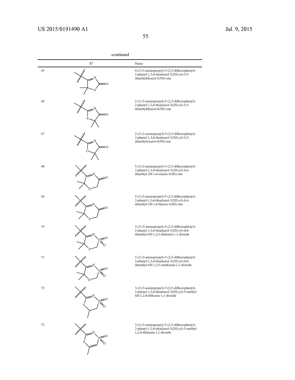 MITOTIC KINESIN INHIBTORS AND METHODS OF USE THEREOF - diagram, schematic, and image 56