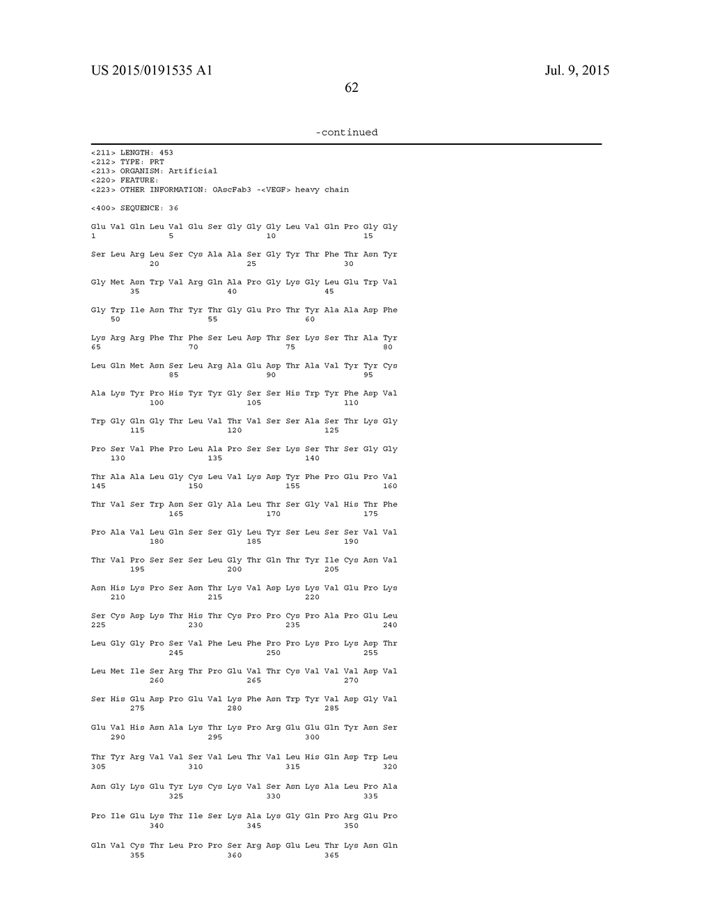 BISPECIFIC, BIVALENT ANTI-VEGF/ANTI-ANG2 ANTIBODIES - diagram, schematic, and image 77