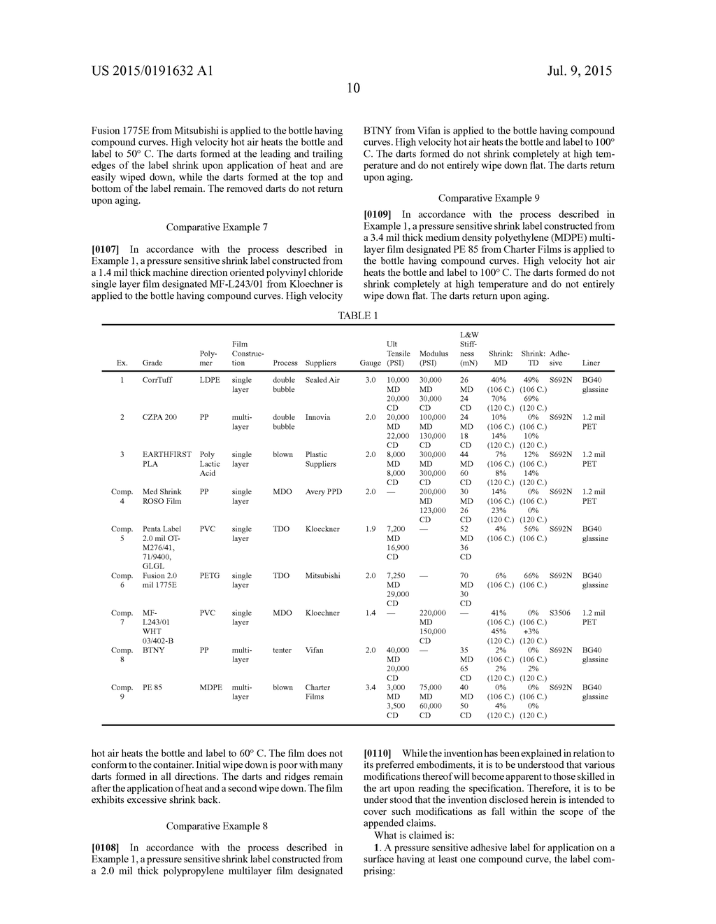 Pressure Sensitive Shrink Label - diagram, schematic, and image 17