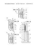 KIT AND ASSEMBLY FOR COMPENSATING FOR COEFFICIENTS OF THERMAL EXPANSION OF     DECORATIVE MOUNTED PANELS diagram and image