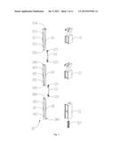 SHOWER DOOR ASSEMBLY WITH LINKAGE CONTROL diagram and image