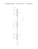 SHOWER DOOR ASSEMBLY WITH LINKAGE CONTROL diagram and image