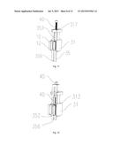 SHOWER DOOR ASSEMBLY WITH CONTINUOUS CONTROL diagram and image