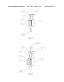 SHOWER DOOR ASSEMBLY WITH CONTINUOUS CONTROL diagram and image