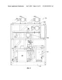 MODULAR CHILLER UNIT WITH DEDICATED COOLING AND HEATING FLUID CIRCUITS AND     SYSTEM COMPRISING A PLURALITY OF SUCH UNITS diagram and image