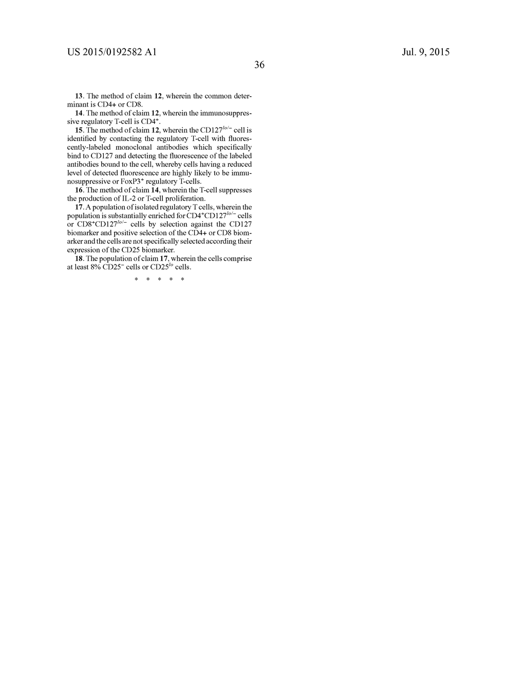 CD127 EXPRESSION INVERSELY CORRELATES WITH FOXP3 AND SUPPRESSIVE FUNCTION     OF CD4+ TREGS - diagram, schematic, and image 58