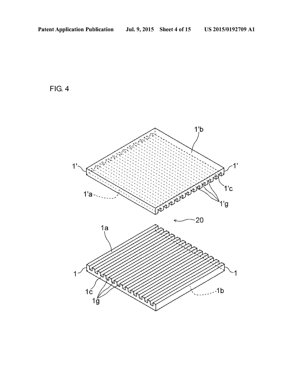 MICROMIRROR ARRAY, MANUFACTURING METHOD FOR MICROMIRROR ARRAY, AND OPTICAL     ELEMENTS USED IN MICROMIRROR ARRAY - diagram, schematic, and image 05